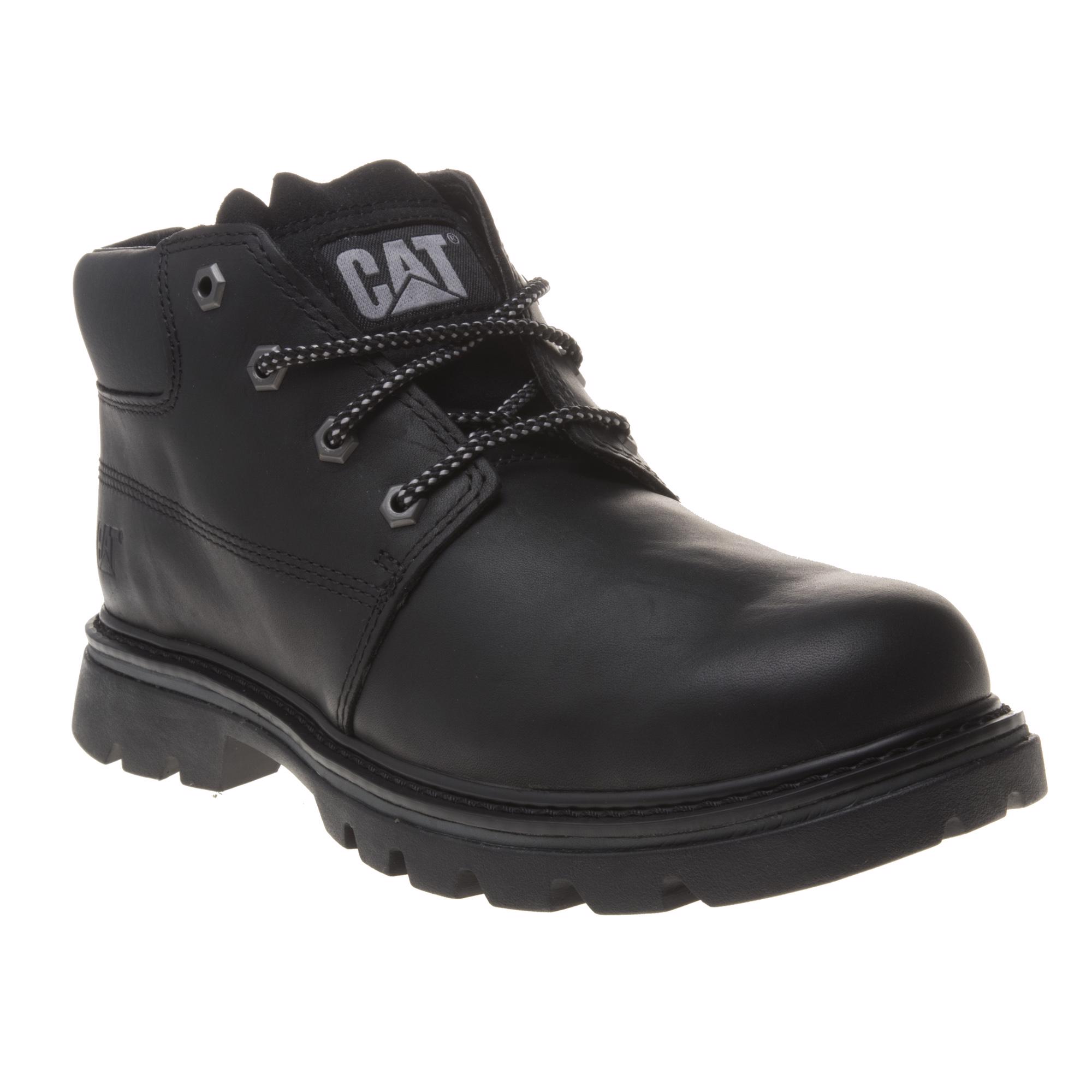 Idol Compliment shipbuilding Cheap Mens Black Caterpillar Tribute Boots | Soletrader Outlet