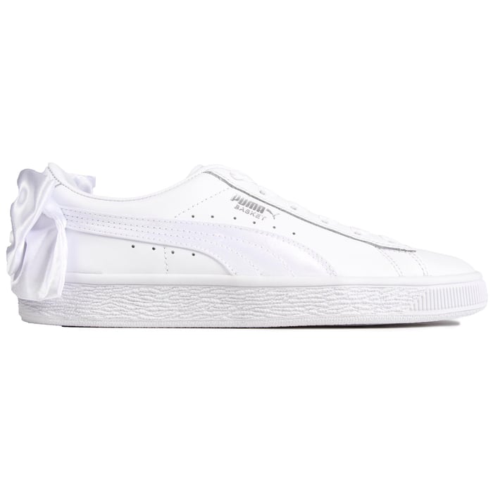Cheap Womens white Basket Bow | Soletrader Outlet